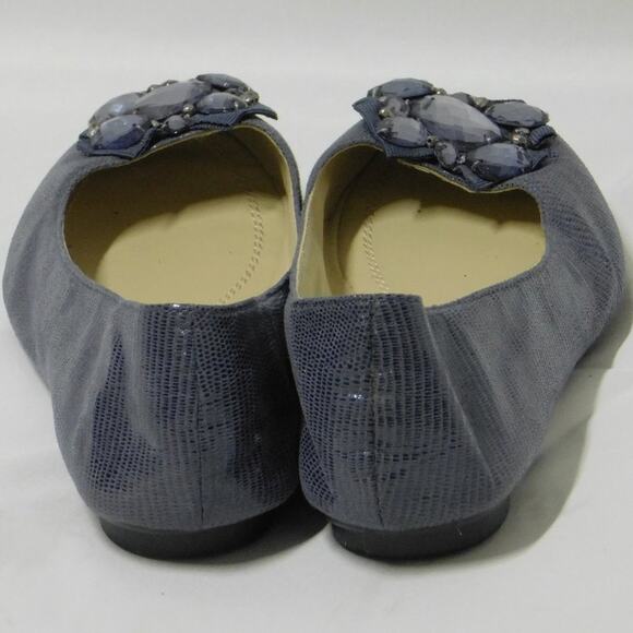 NWOB Adrienne Vittadini Embellished Ballet Flats - Picture 6 of 7